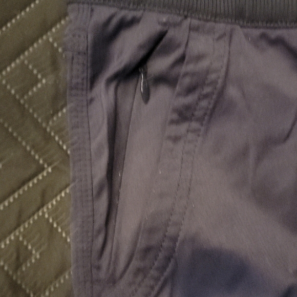 Navy Drawstring Capris - Picture 4 of 6